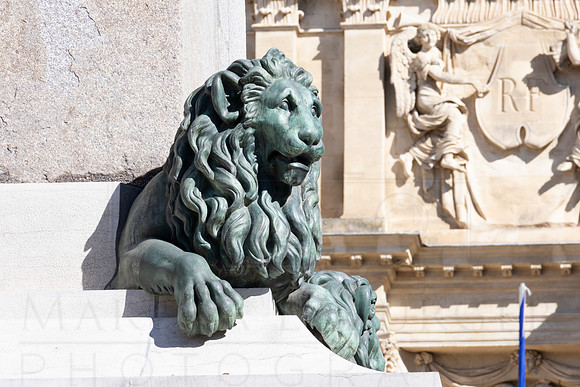 Arles - lion is the symbol of Arles